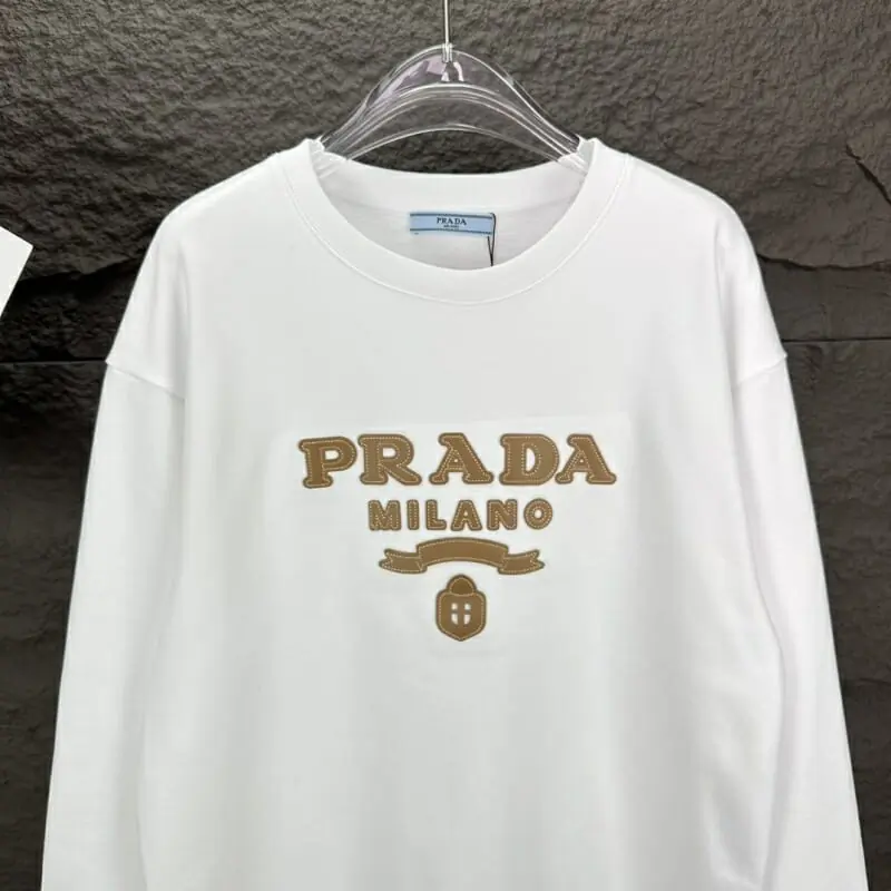 prada sweatshirt manches longues pour unisexe s_123131a4